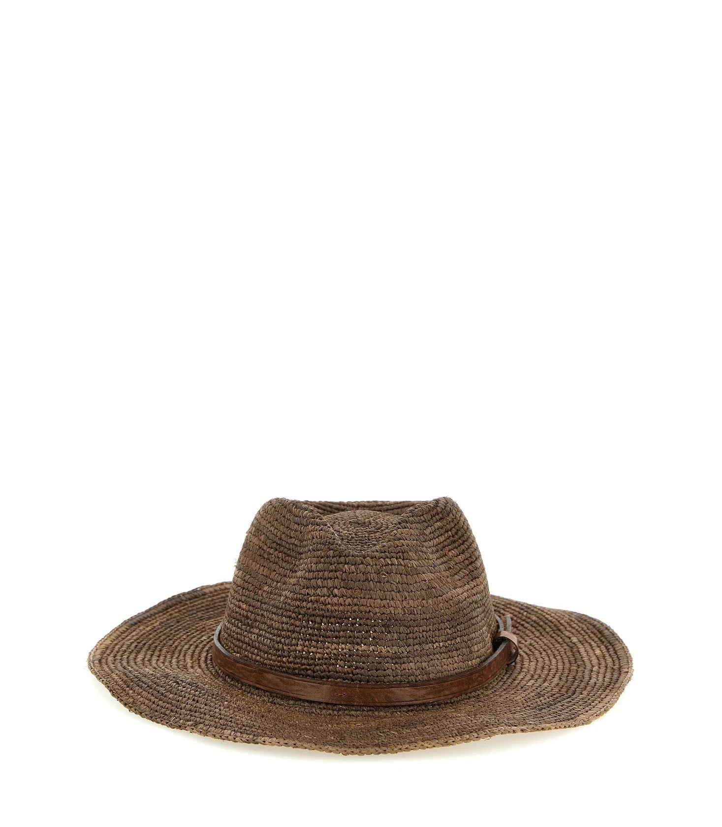 Ibeliv Sun Hat in brown, Raffia