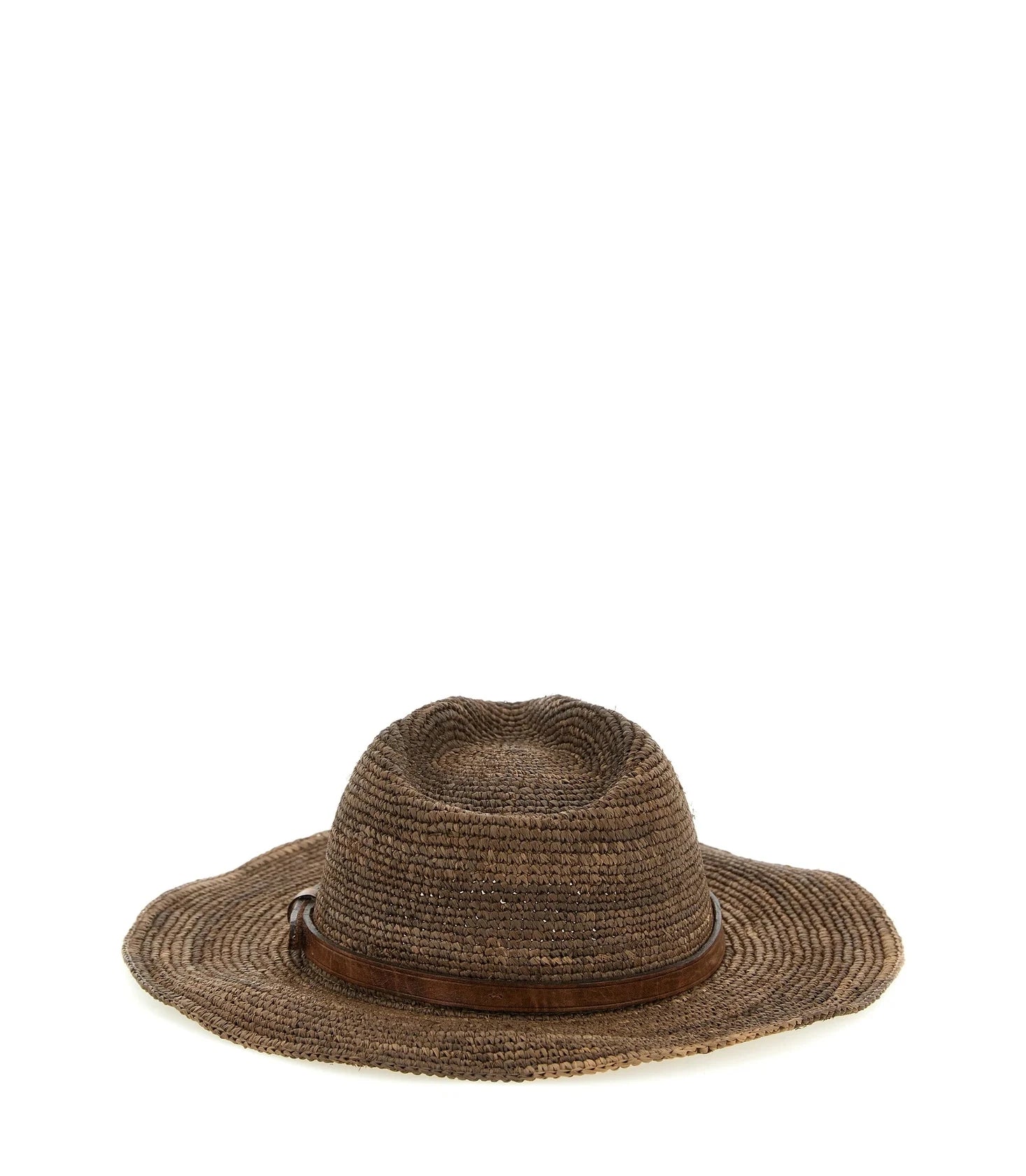 Ibeliv Sun Hat in brown, Raffia — view 3