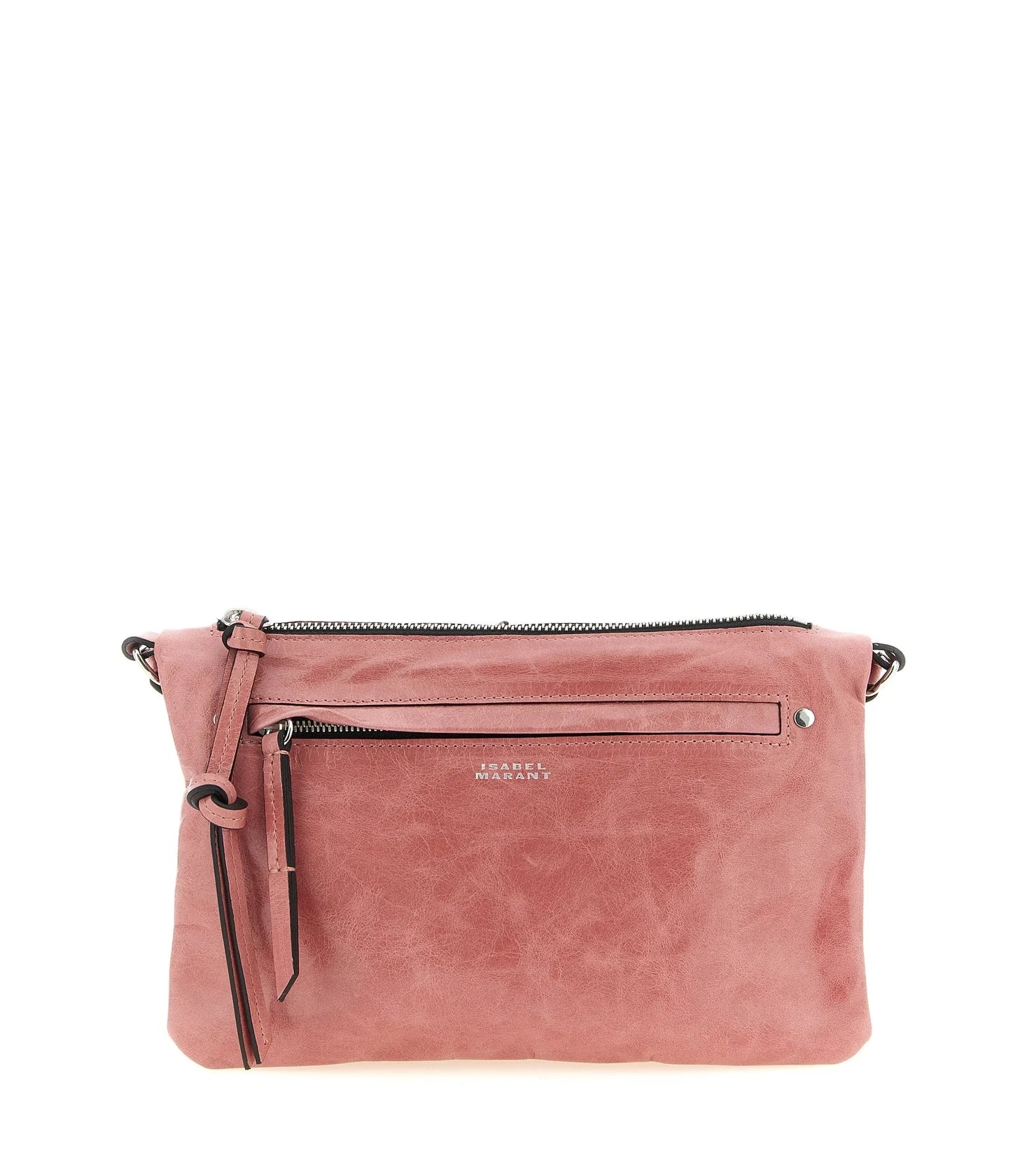 Isabel Marant Cross Body Bag in pink, Calfskin Leather