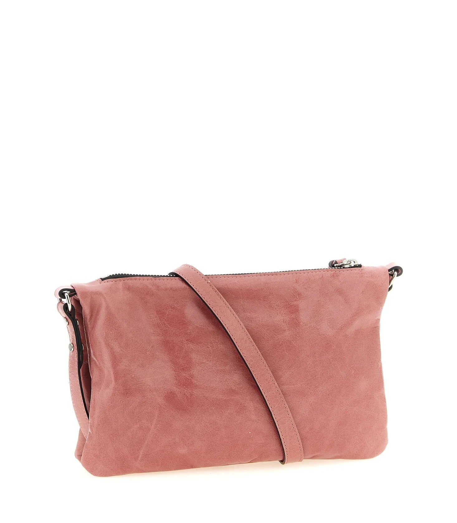 Isabel Marant Cross Body Bag in pink, Calfskin Leather — view 2