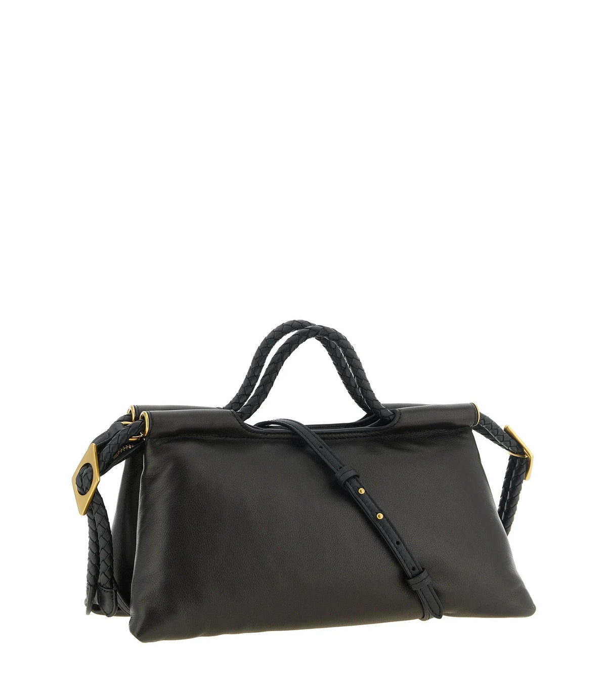 Isabel Marant Satchel Bag in black, Lamb Leather — view 2