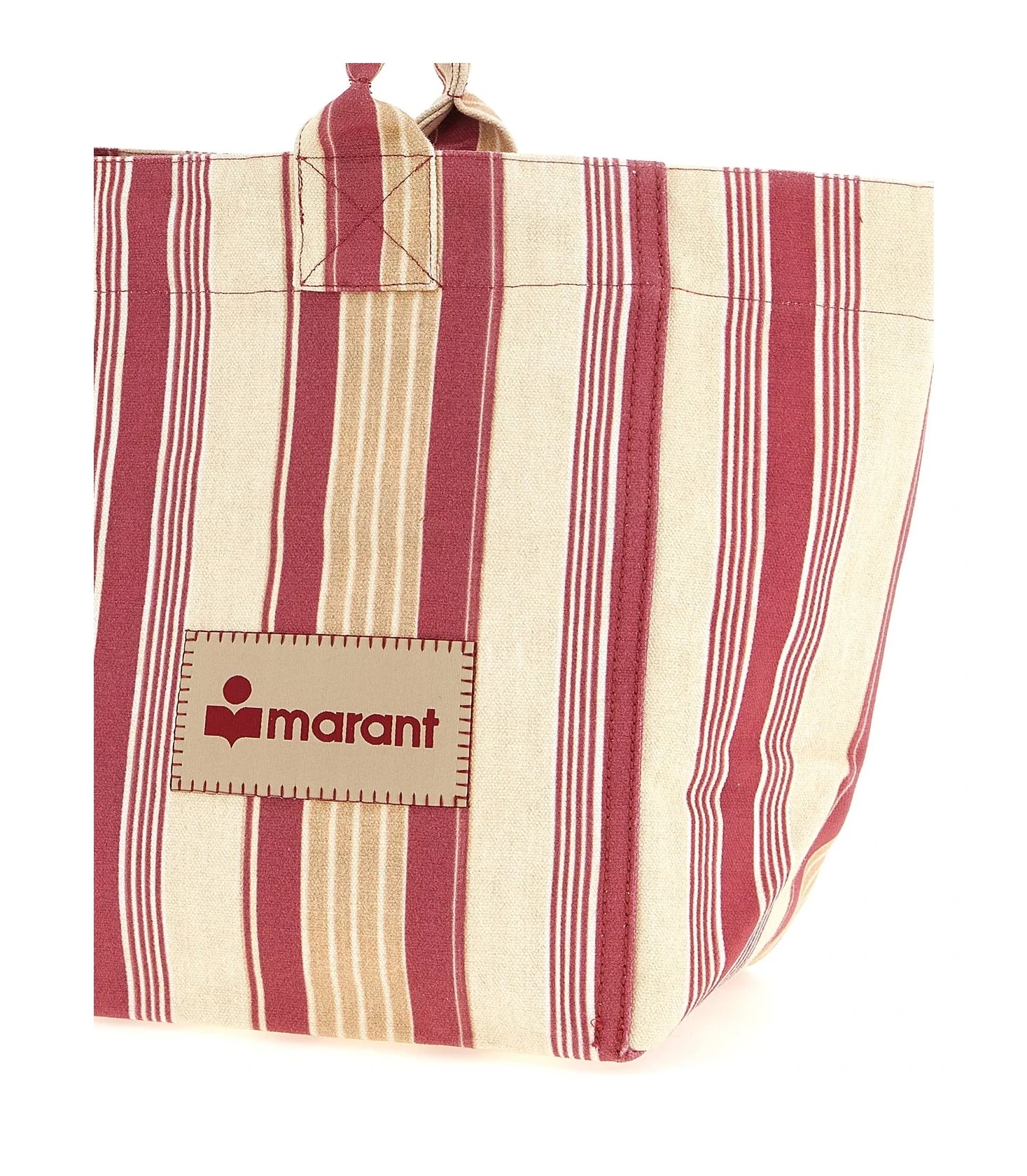 Isabel Marant Shopping Tote in red, Cotton — view 3