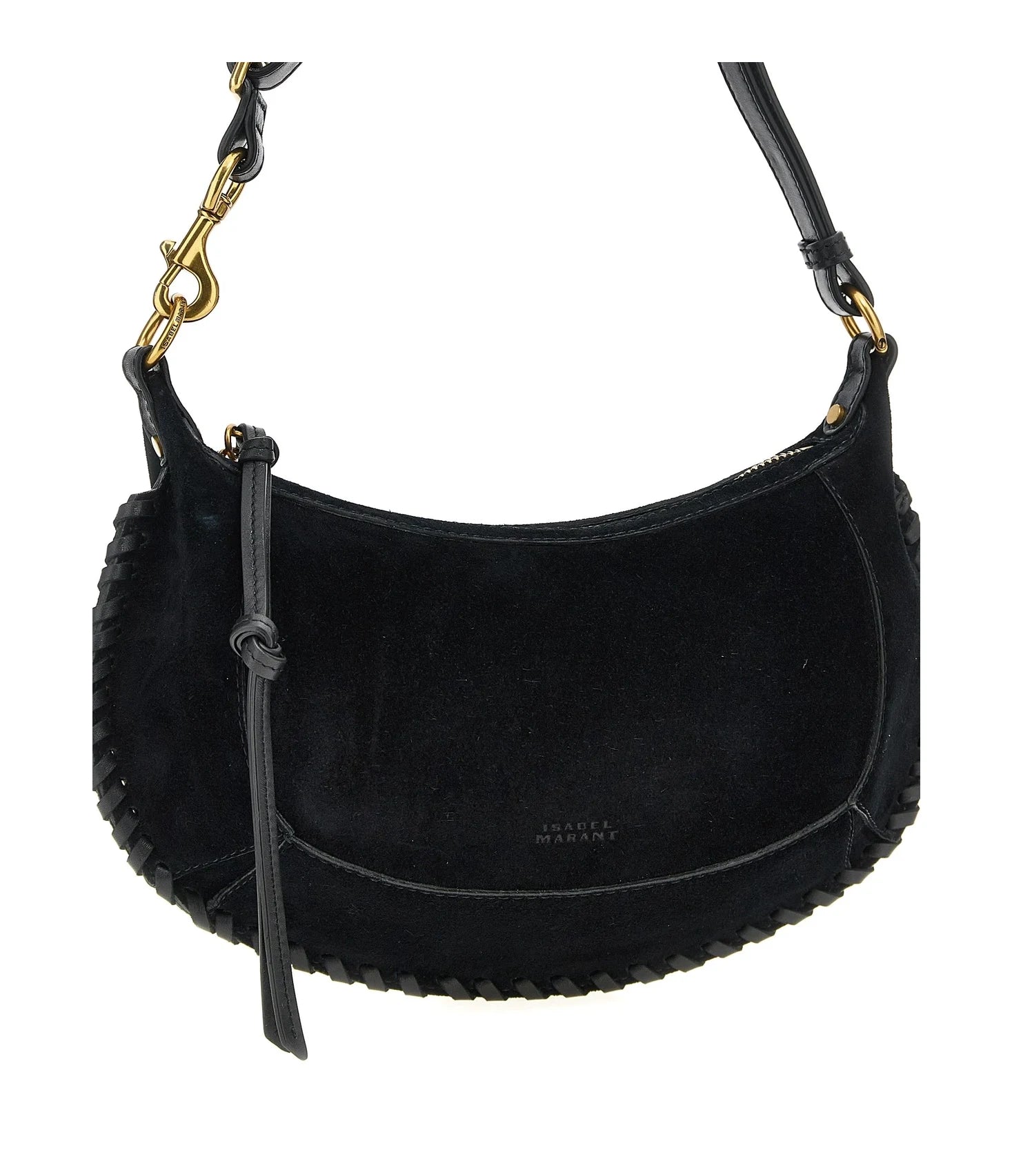Isabel Marant Shoulder Bag in black, Calfskin Leather — view 3