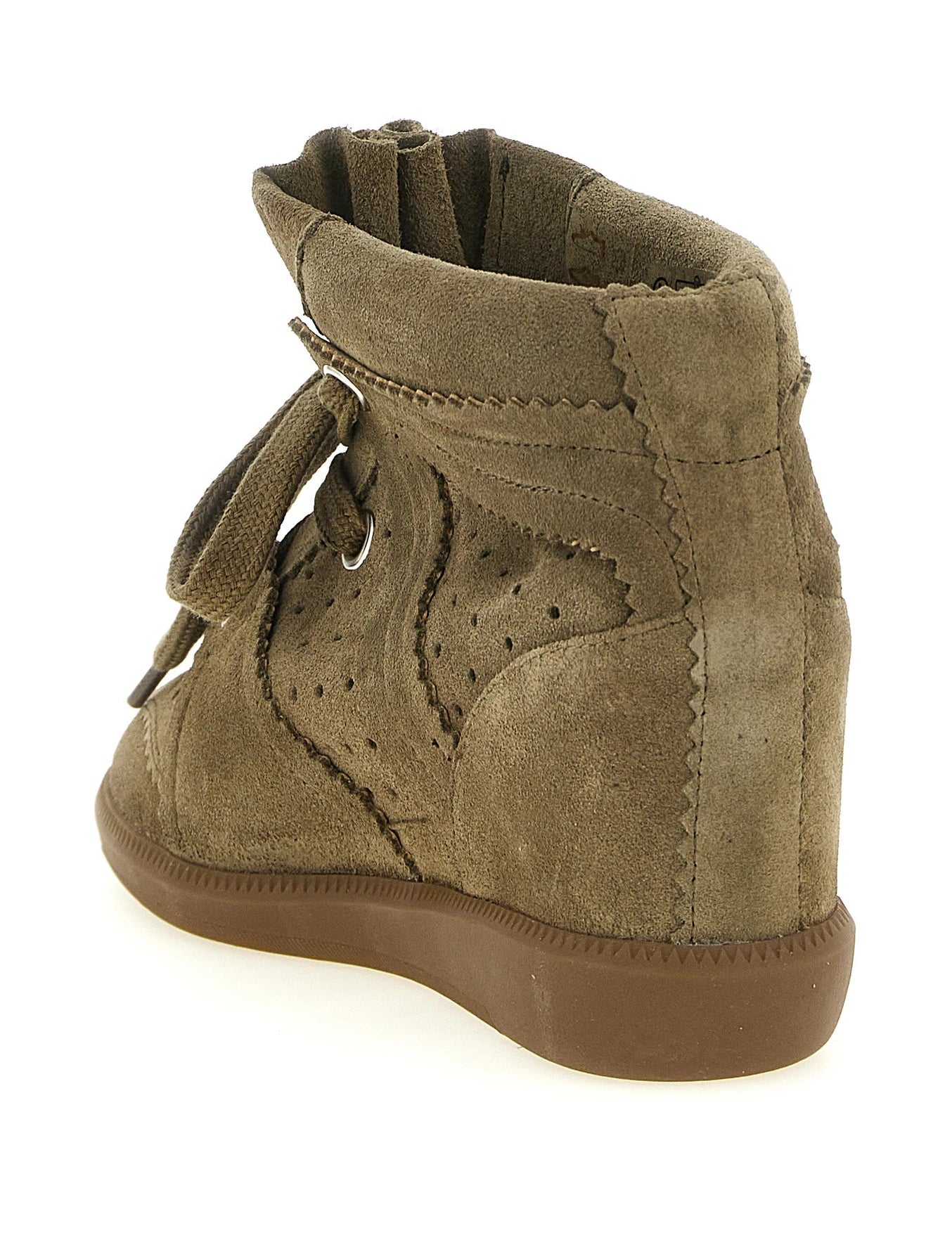 Isabel Marant Sneakers in beige, Cow Leather — view 3
