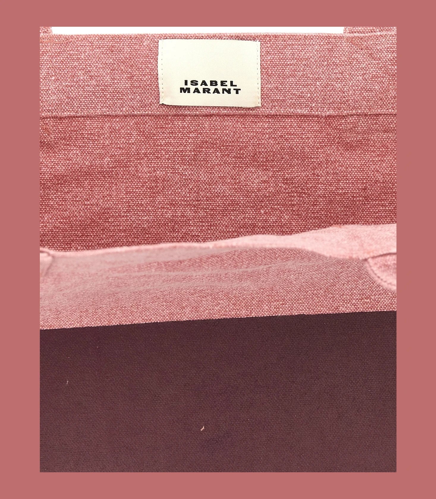 Isabel Marant Tote Bag in pink, Cotton — view 4