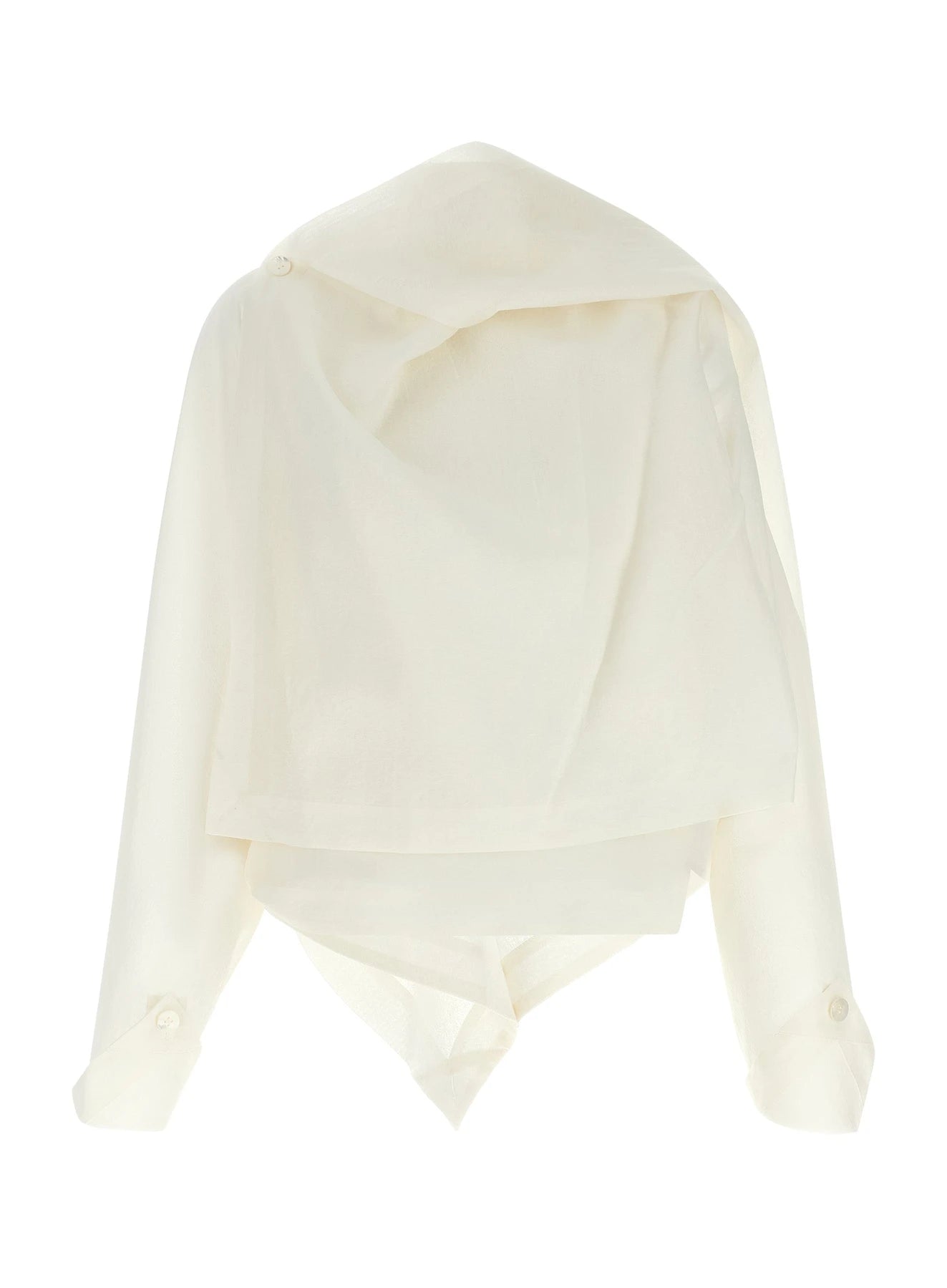 Issey Miyake Bolero Jacket in white