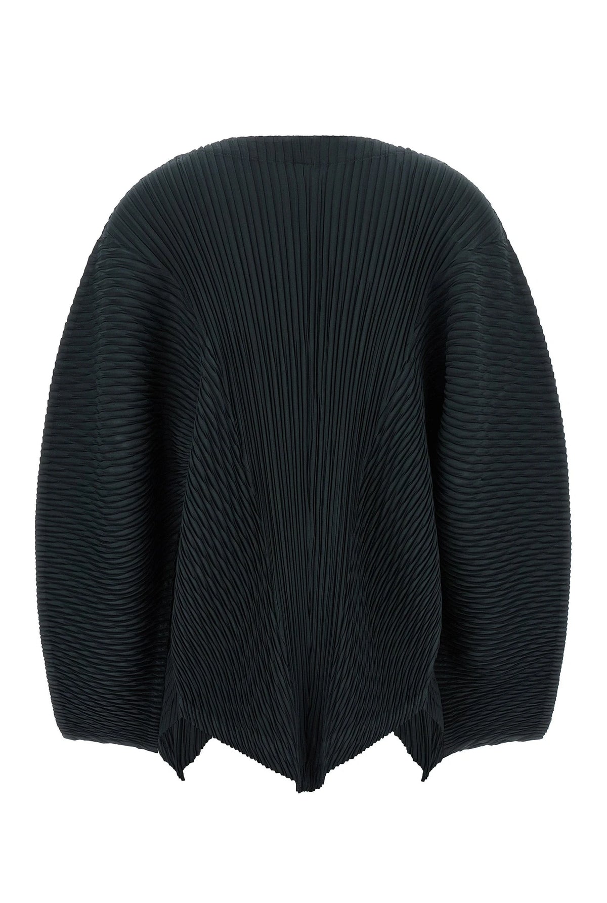 Issey Miyake Cardigan in black, Polyester — view 2