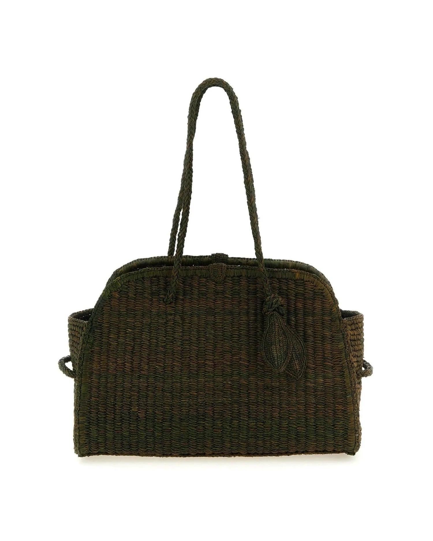 Jacquemus Hobo Bag in brown, Raffia