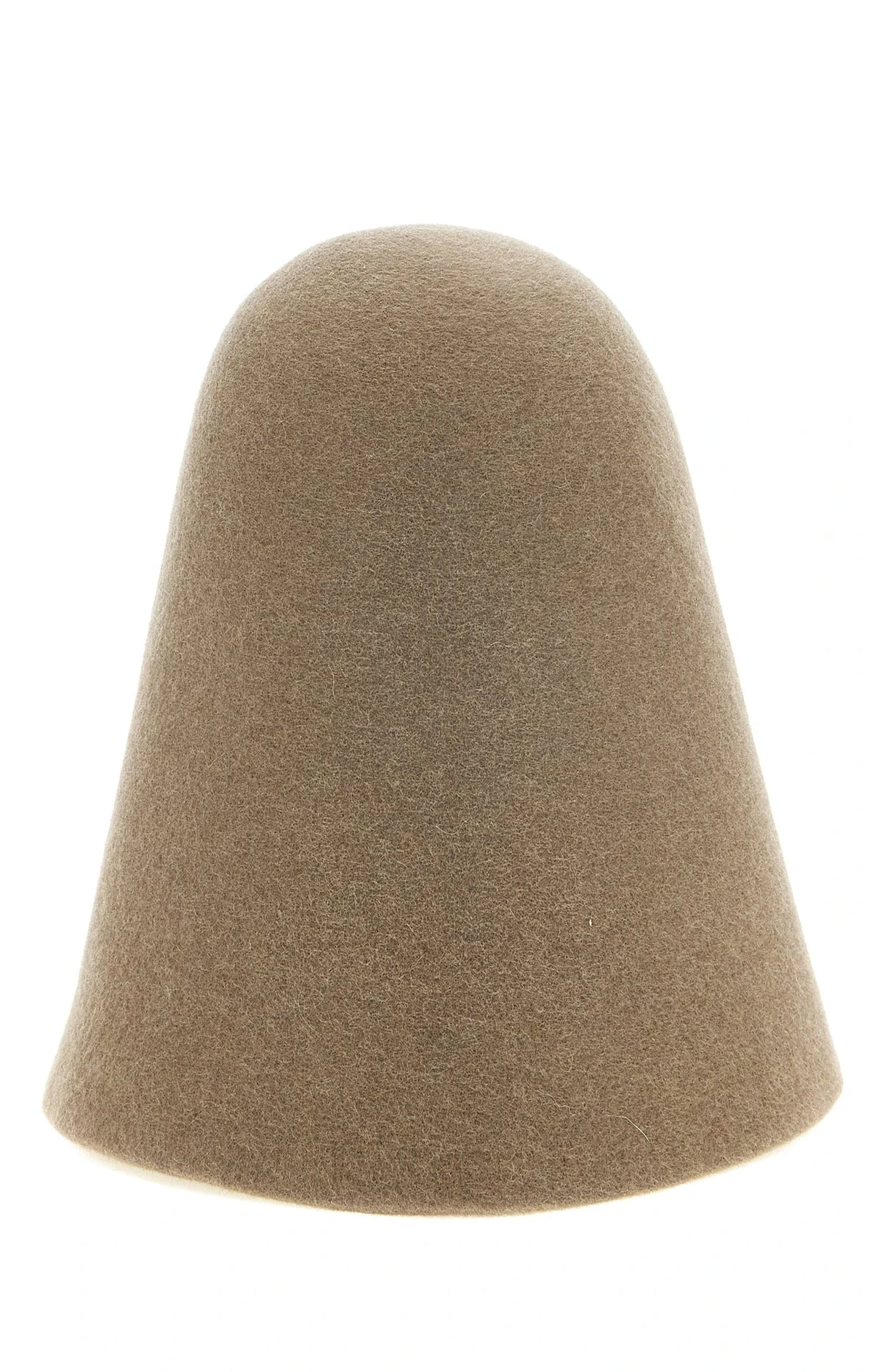 Jacquemus Cloche Hat in beige, Merino Wool