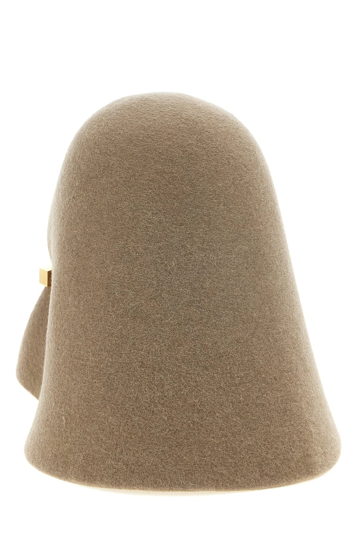 Jacquemus Cloche Hat in beige, Merino Wool — view 2