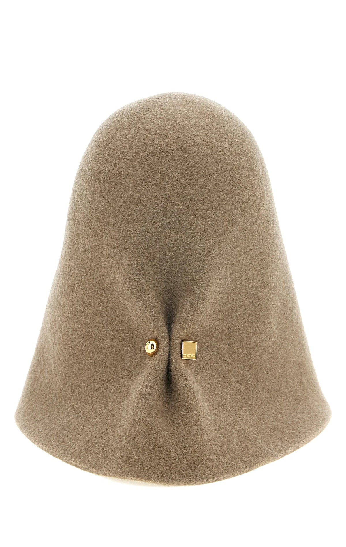 Jacquemus Cloche Hat in beige, Merino Wool — view 3