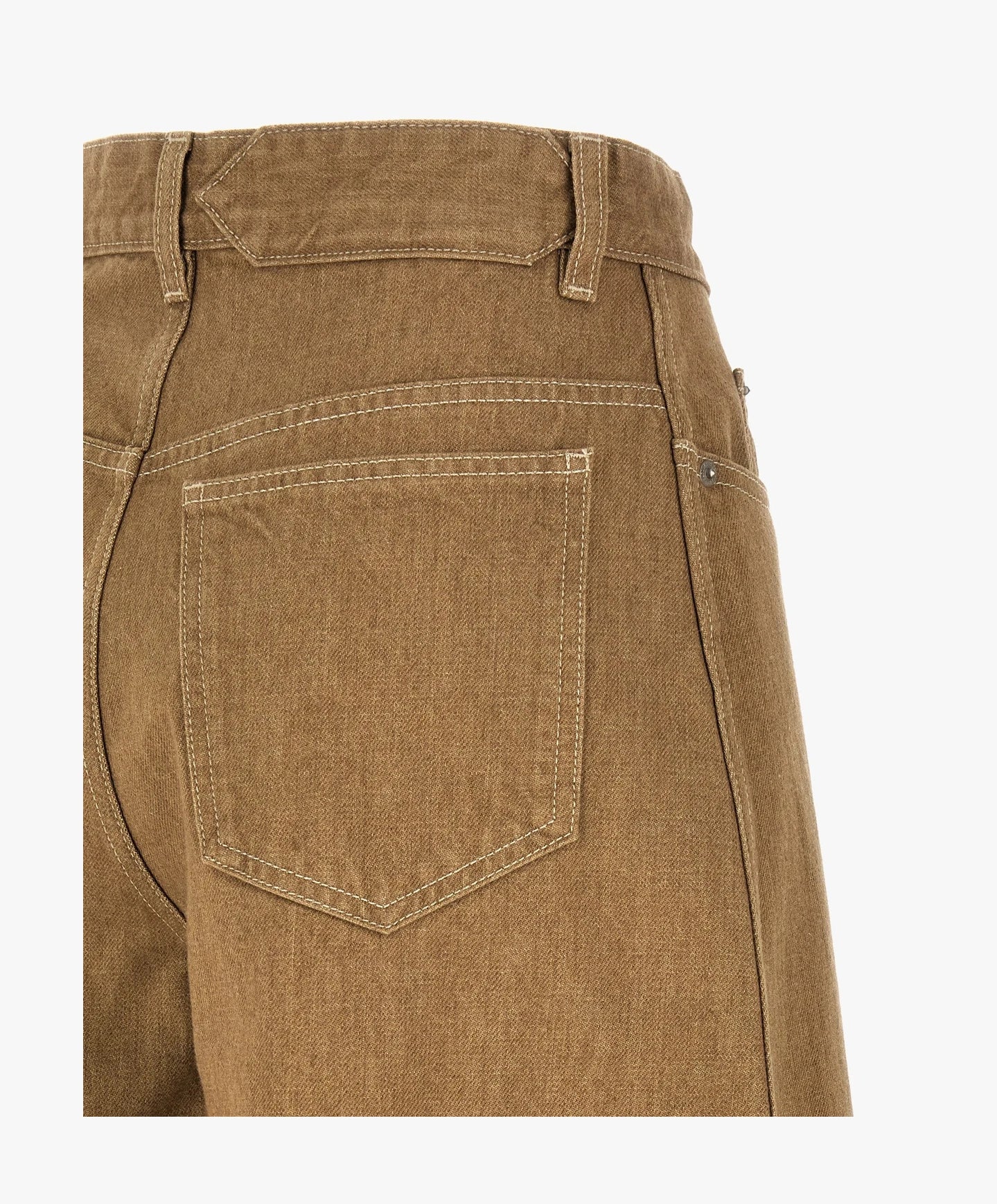 Jacquemus Jean in beige, Cotton โ view 4