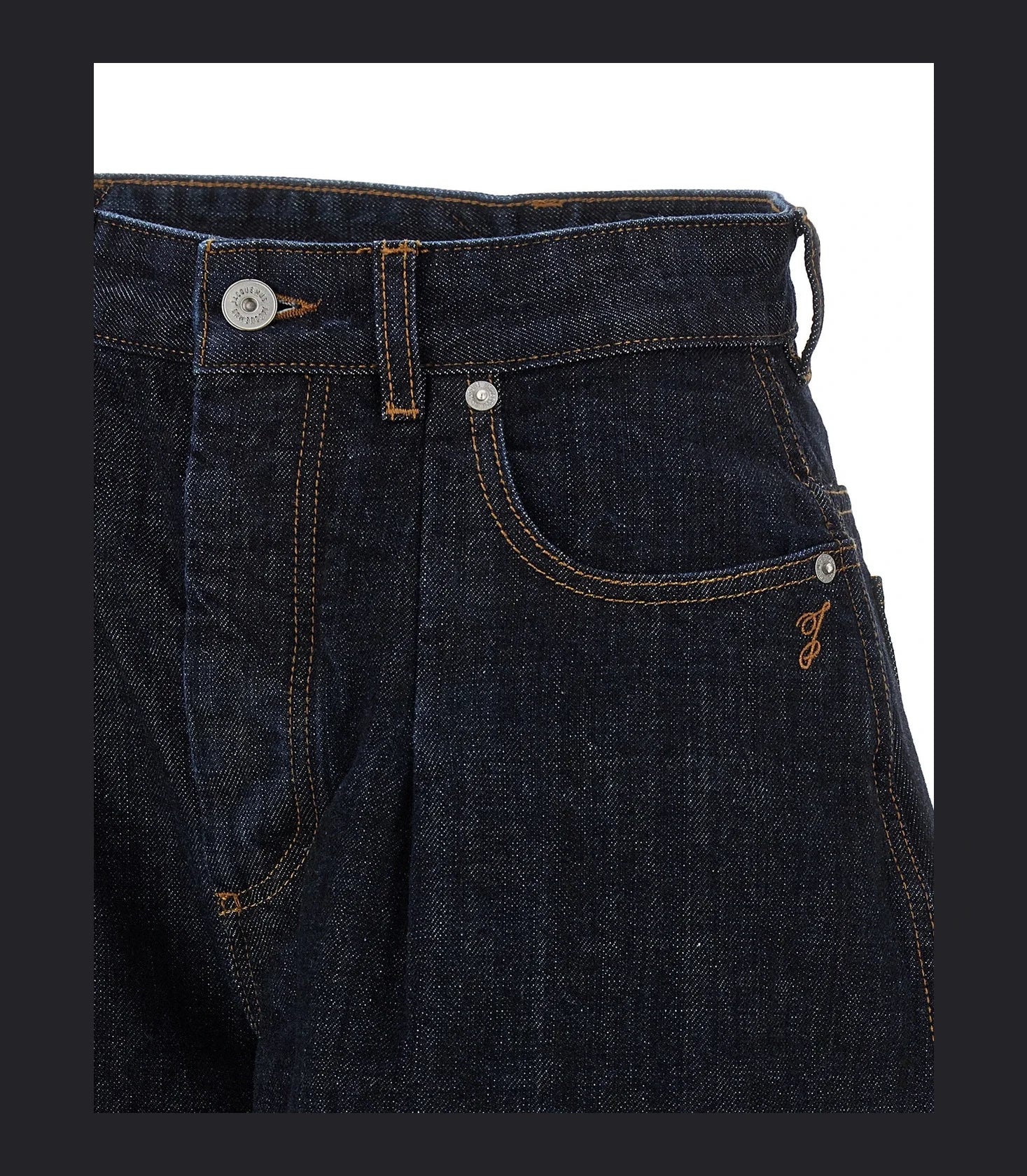 Jacquemus Jean in blue, Cotton — view 3