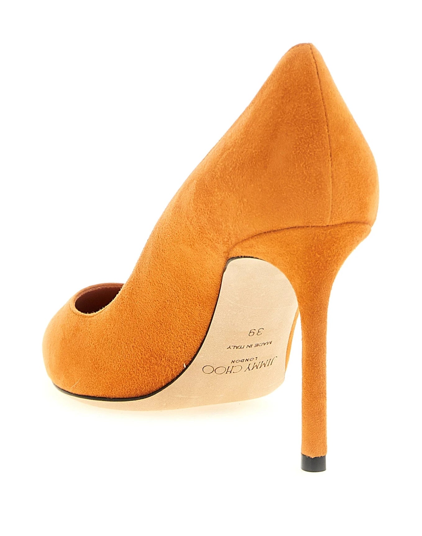 Jimmy Choo Pumps in orange, Leather — view 3