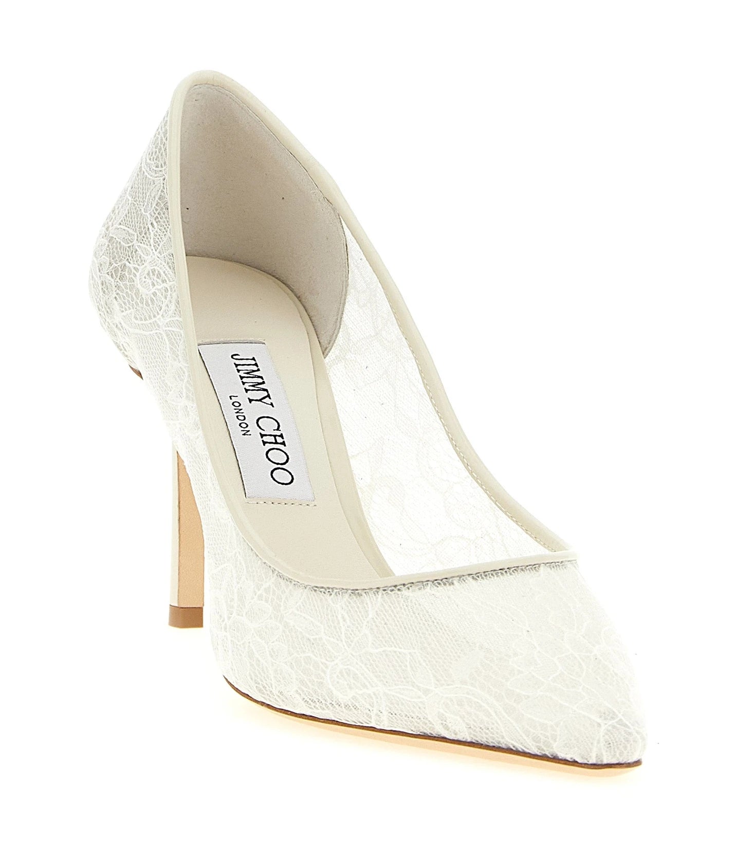 Jimmy Choo White Pumps