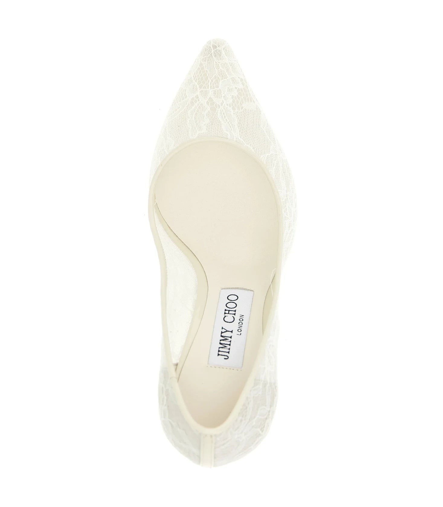 Jimmy Choo White Pumps