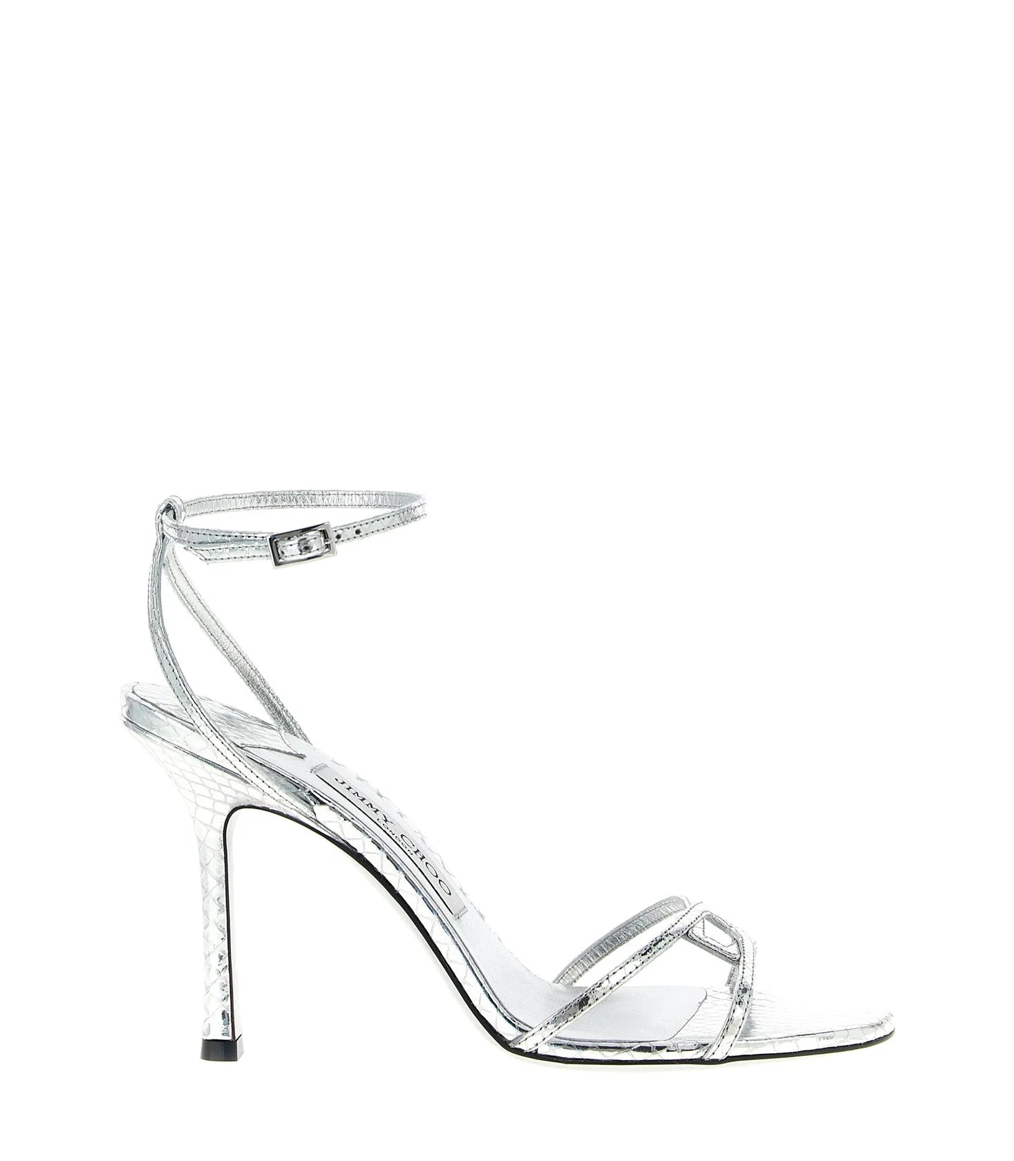 Jimmy Choo Sandals in silver, Leather