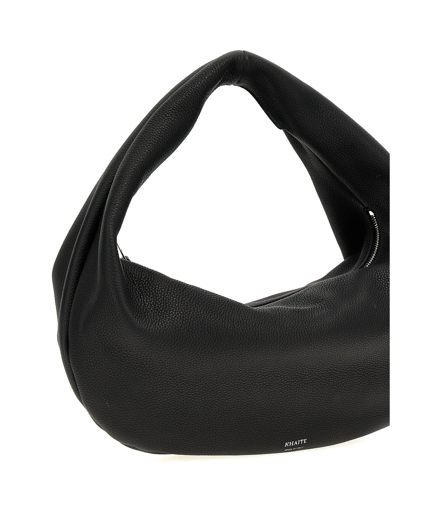 Khaite Hobo Bag in black, Calfskin Leather — view 3