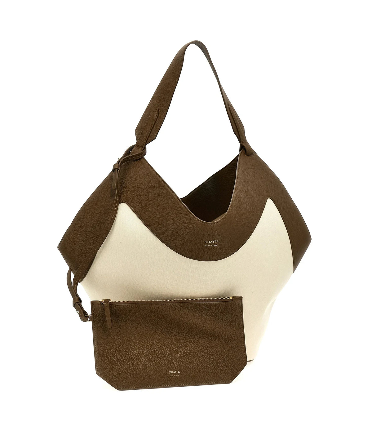 Khaite Hobo Bag in multicolor, Calf Leather — view 3