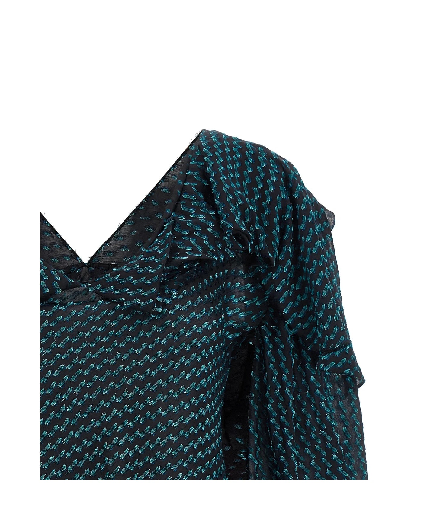 Kiko Kostadinov Blouse in blue, Modal — view 3