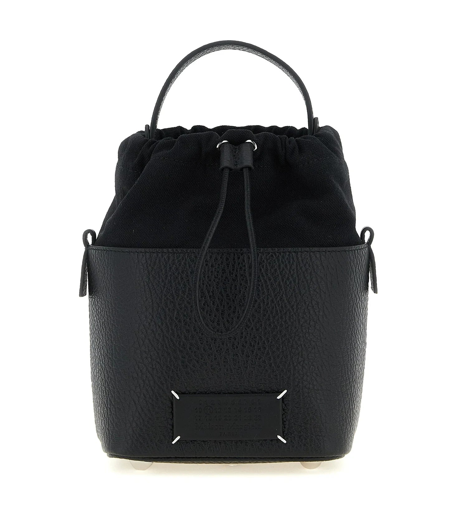 Maison Margiela Bucket Bag in black, Calfskin Leather