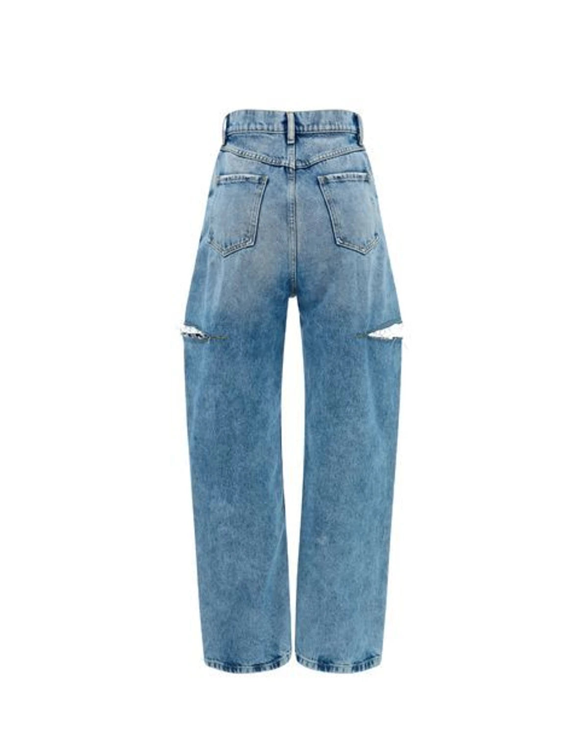 Maison Margiela Jean in blue, Cotton — view 2