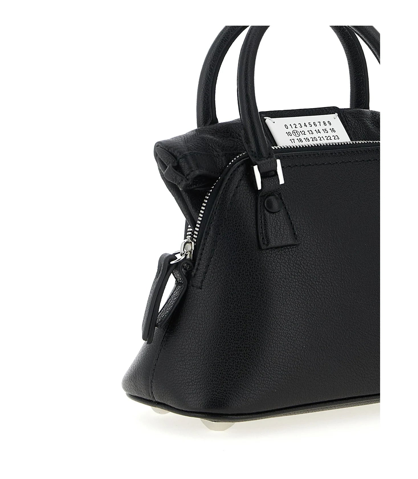 Maison Margiela Satchel Bag in black, Calfskin Leather — view 3
