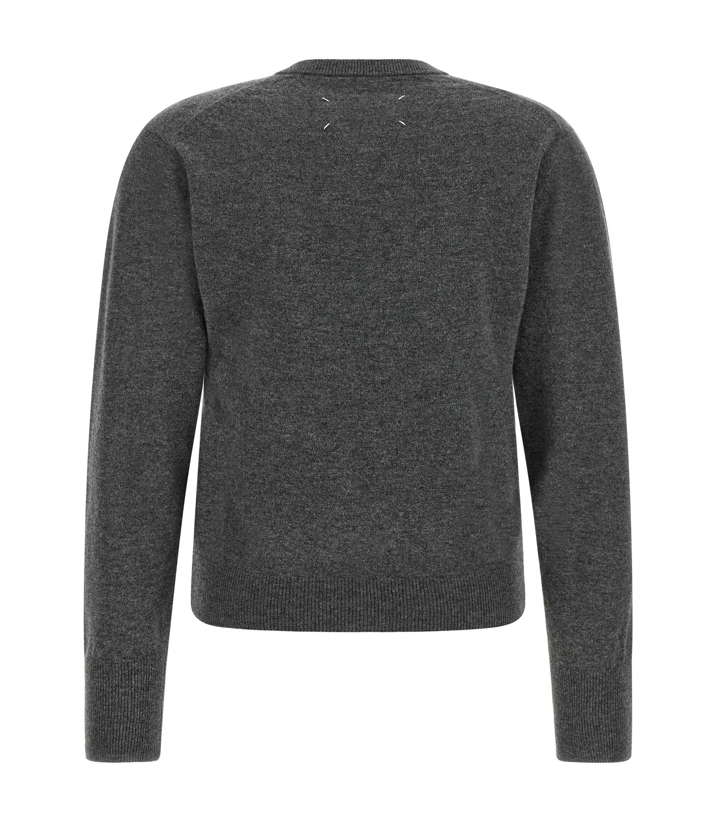 Maison Margiela Sweater in gray, Virgin Wool — view 2