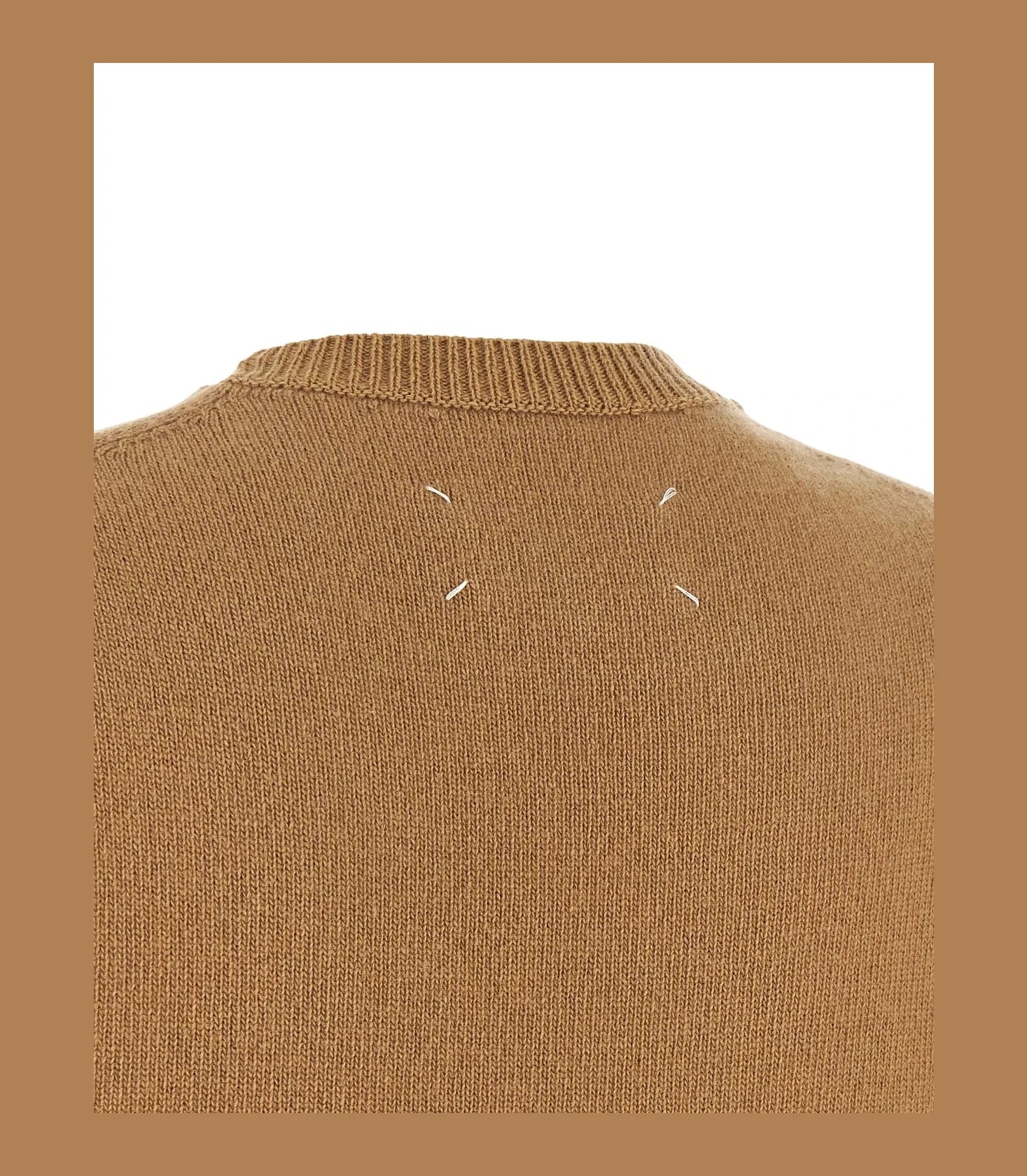 Maison Margiela Vest in beige — view 4