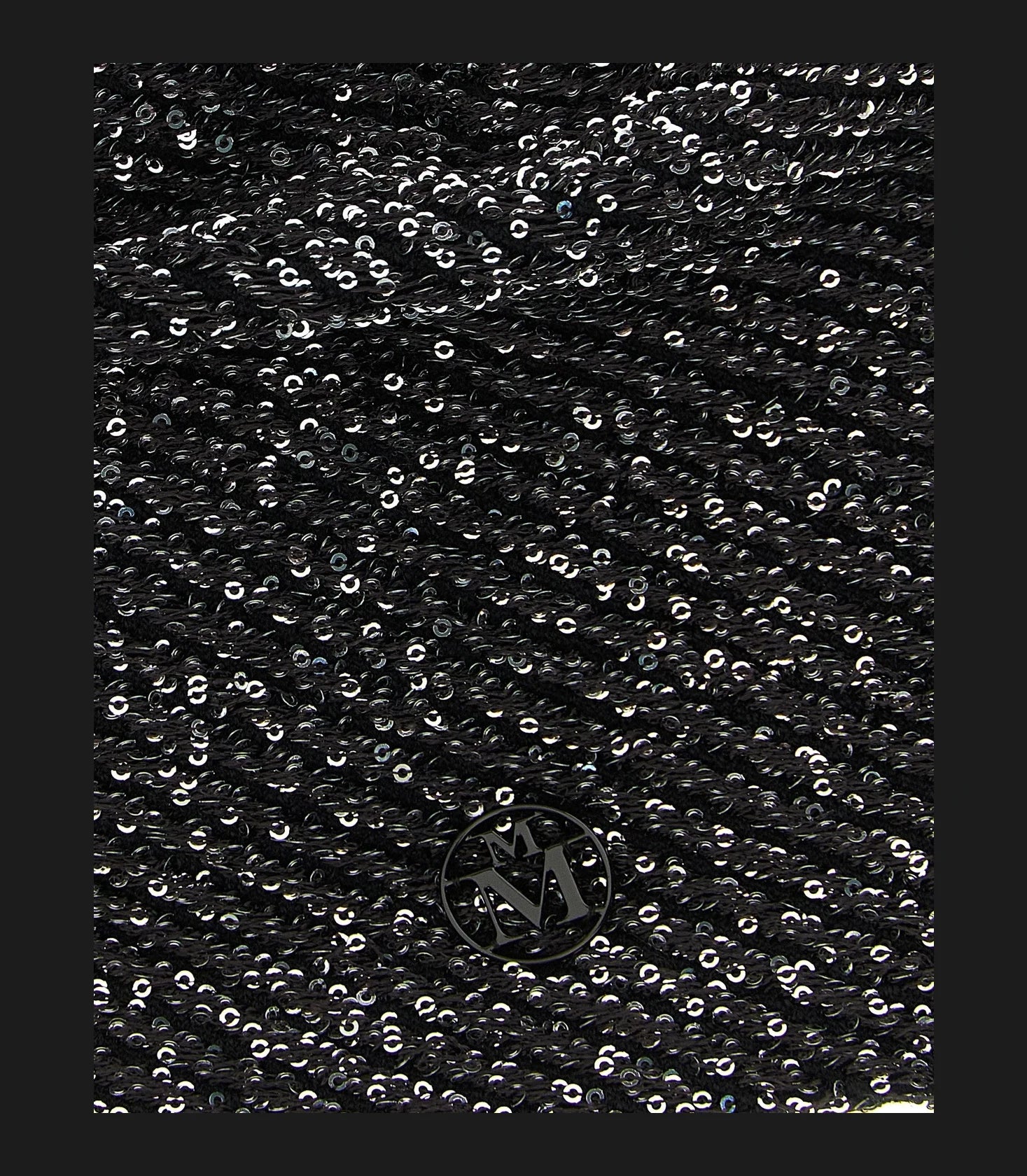 Maison Michel Beanie in black, Wool — view 3