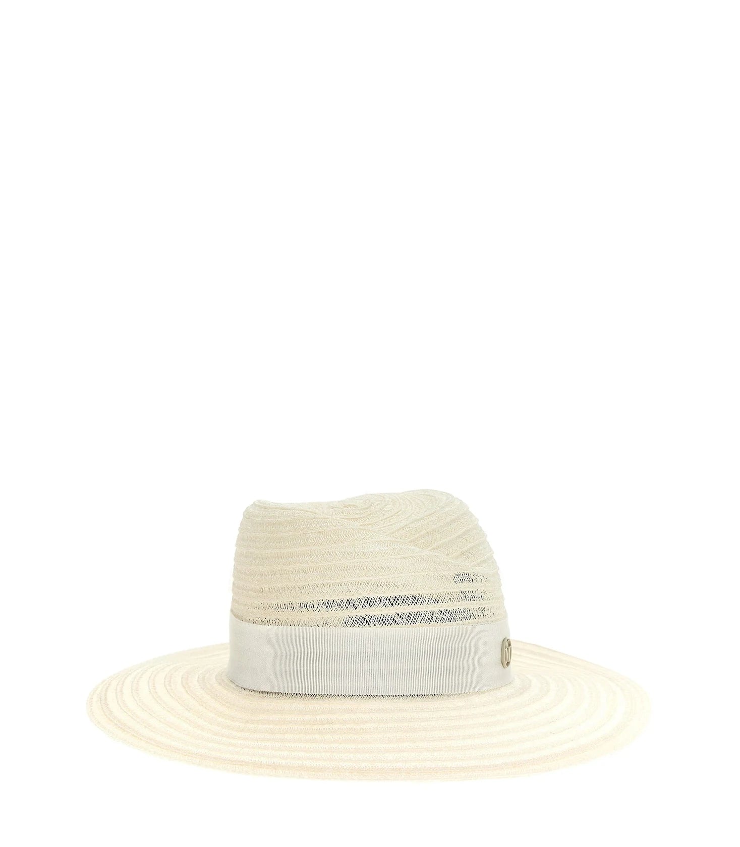 Maison Michel Panama Hat in white, Hemp — view 2