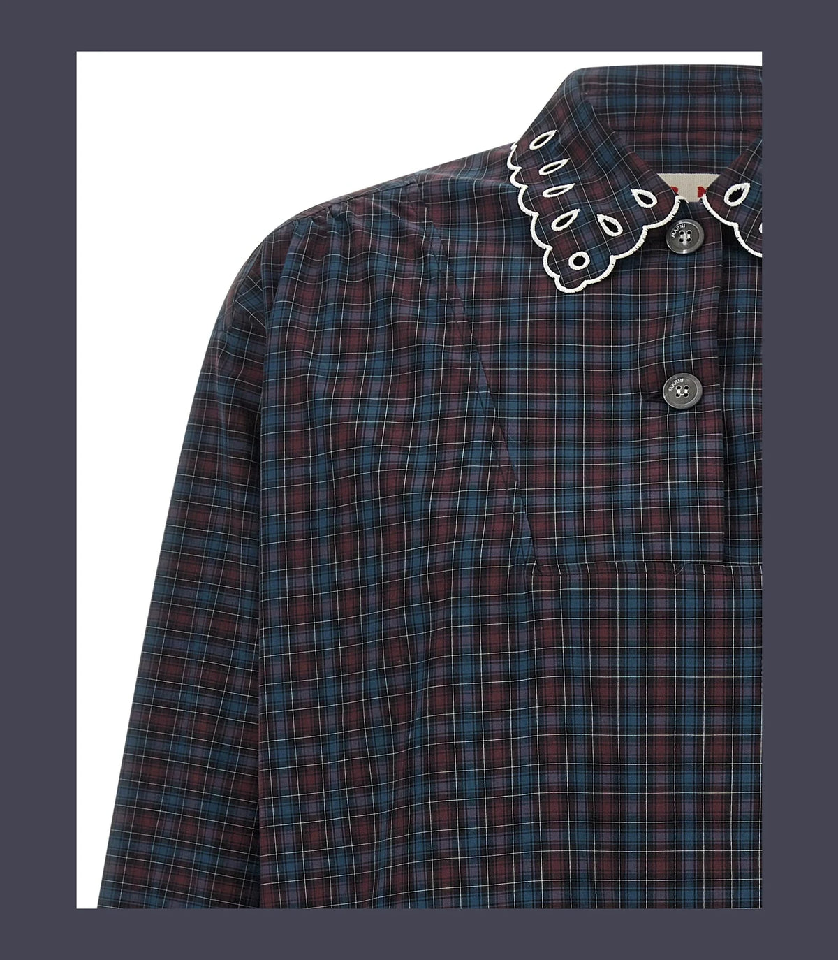 Marni Dress Shirt in blue, Cotton — view 3