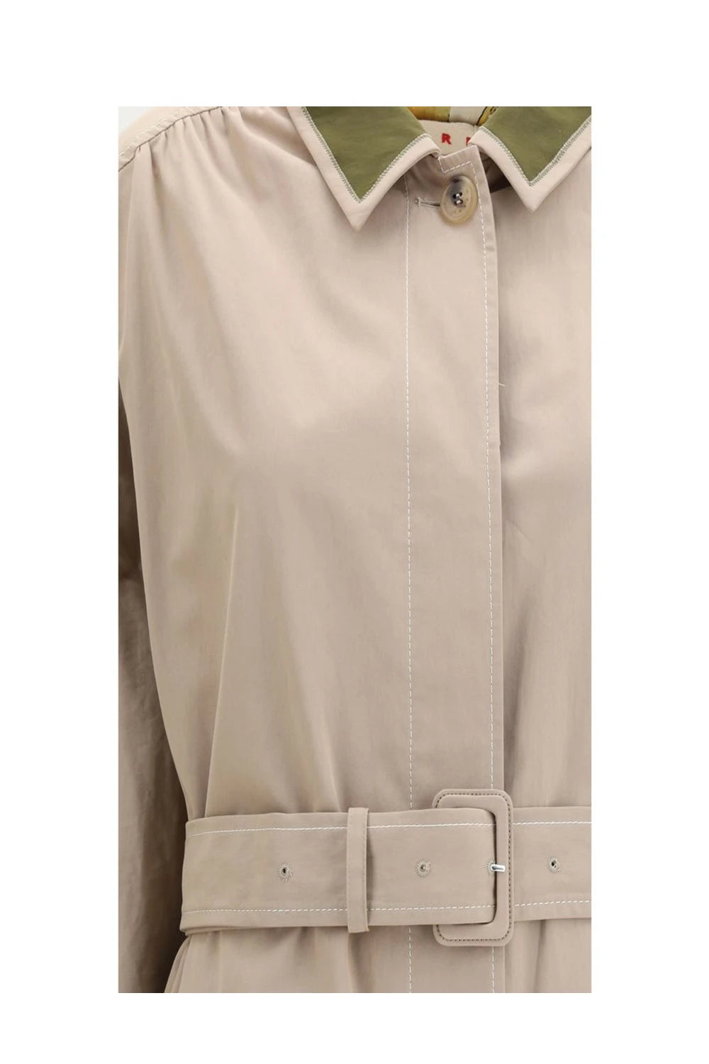Marni Trench Coat in multicolor — view 3