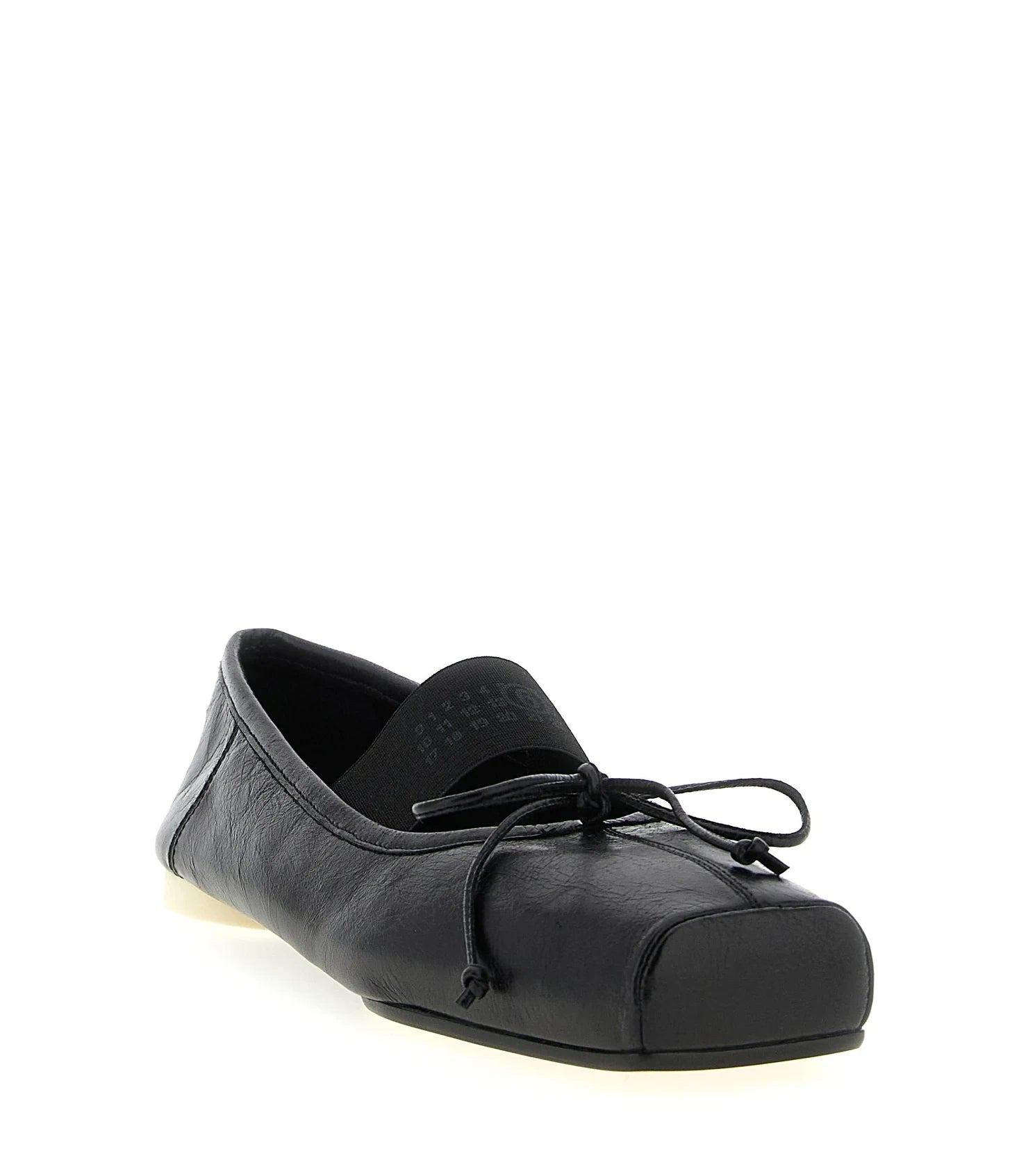 MM6 Maison Margiela Black Ballet Flats