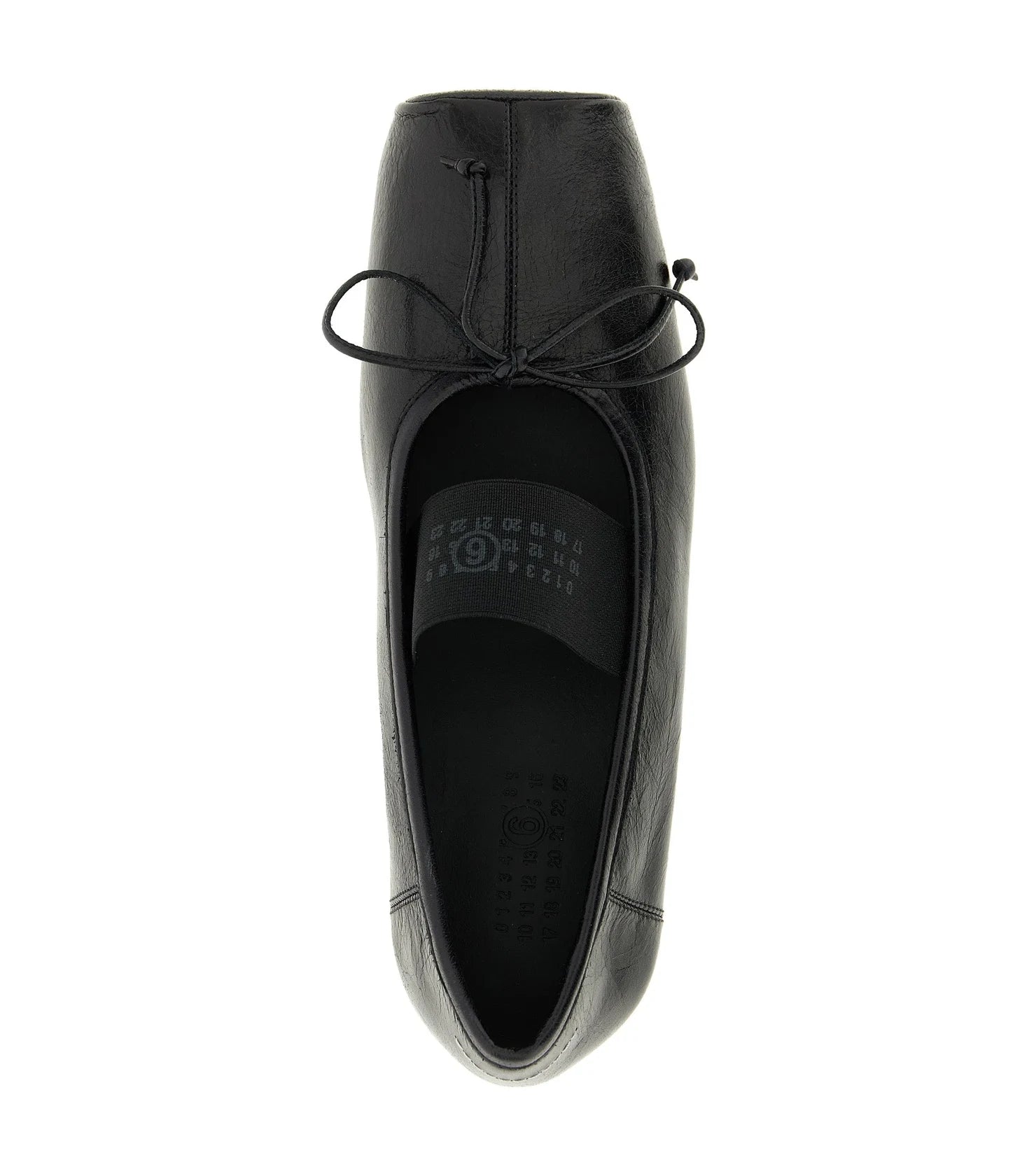 MM6 Maison Margiela Black Ballet Flats