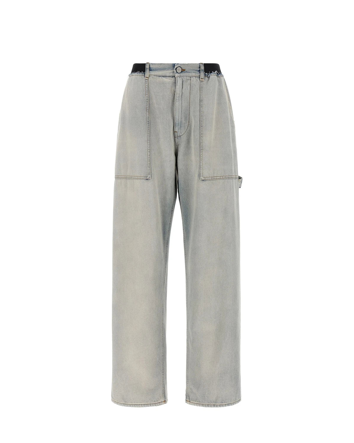 MM6 Maison Margiela Jean in blue, Cotton