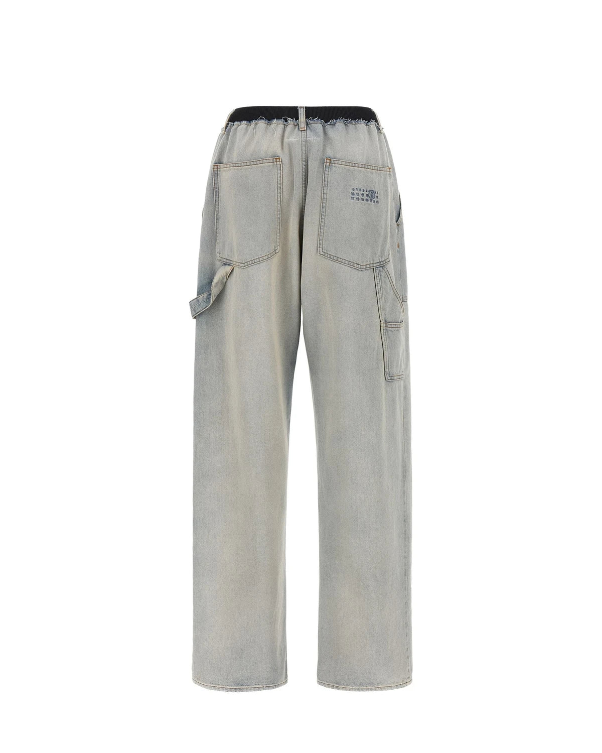 MM6 Maison Margiela Jean in blue, Cotton — view 2