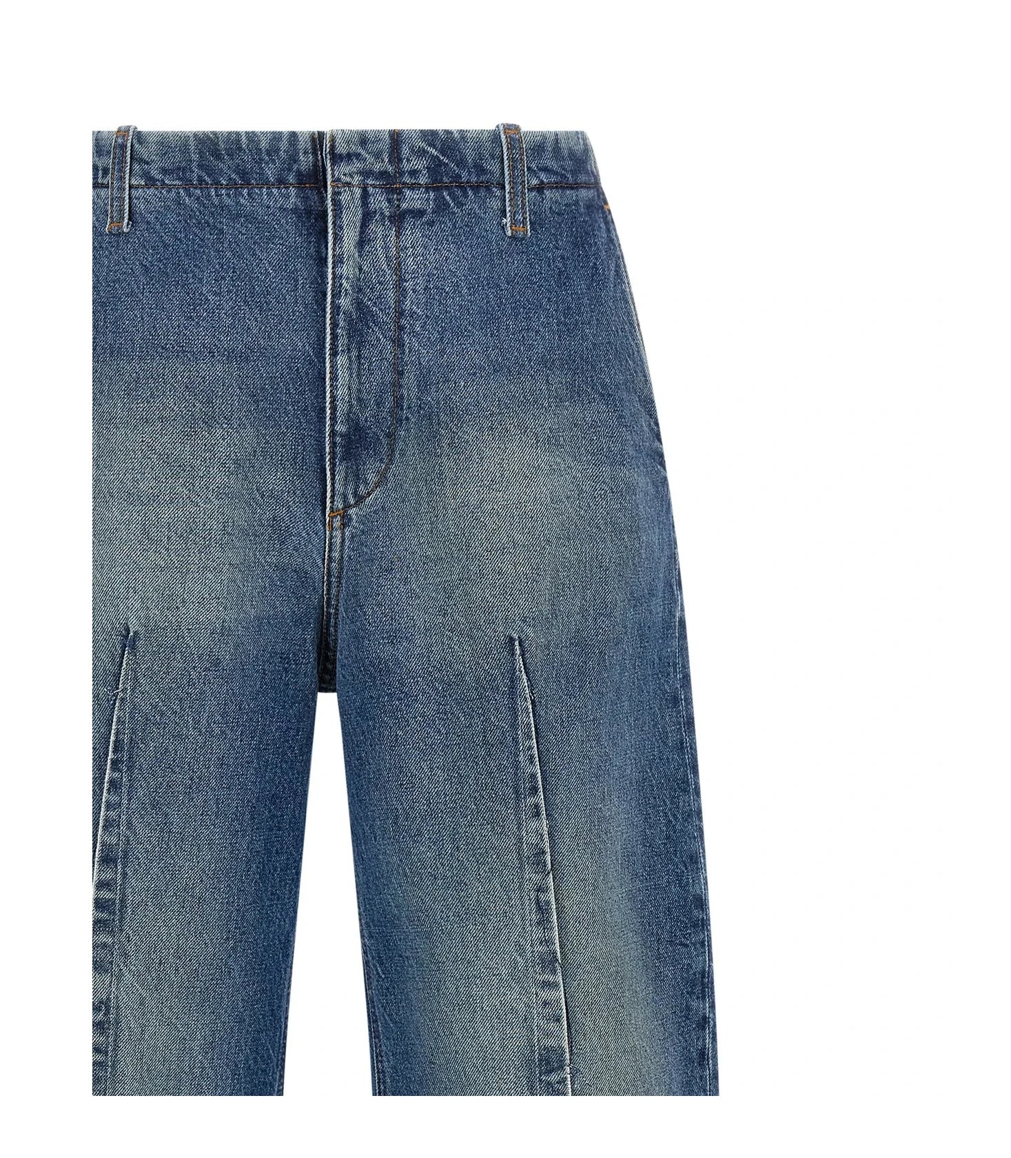 MM6 Maison Margiela Jean in blue, Cotton β view 3