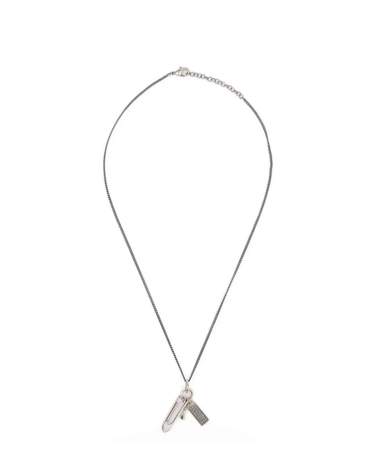 MM6 Maison Margiela Necklace in silver, Brass