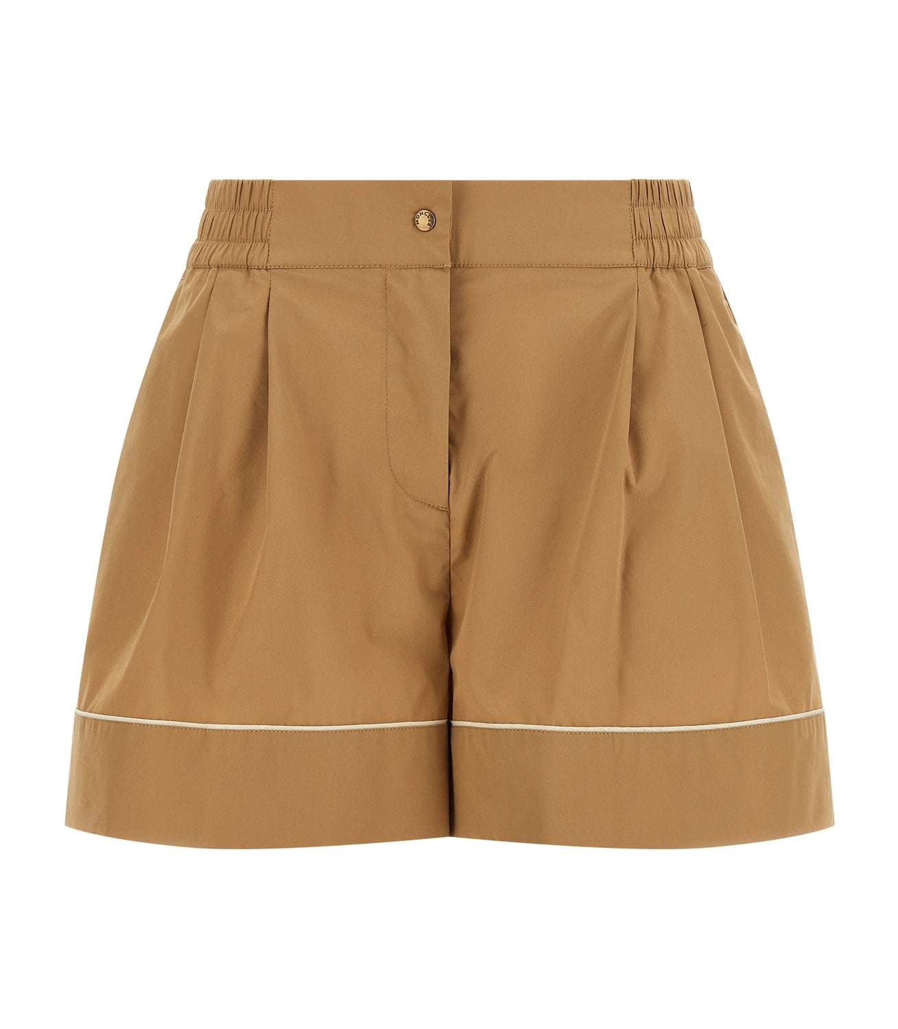 Moncler Bermuda in beige, Nylon