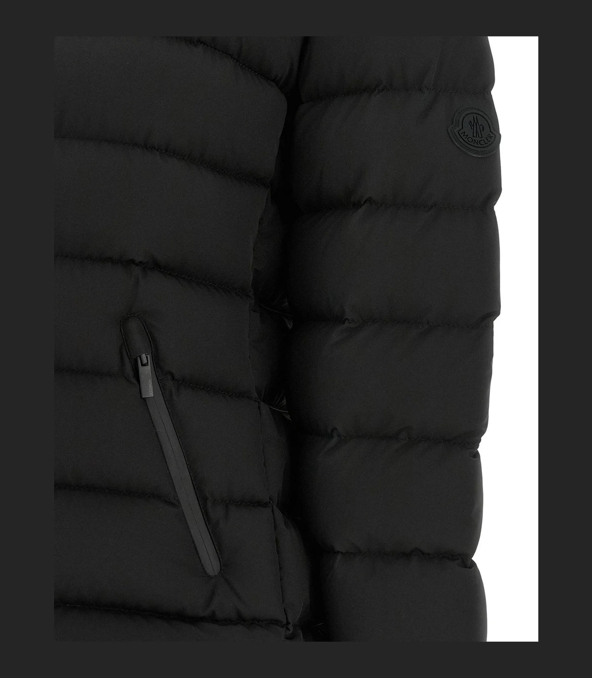 Moncler Puffer Jacket in black, Polyester — view 4