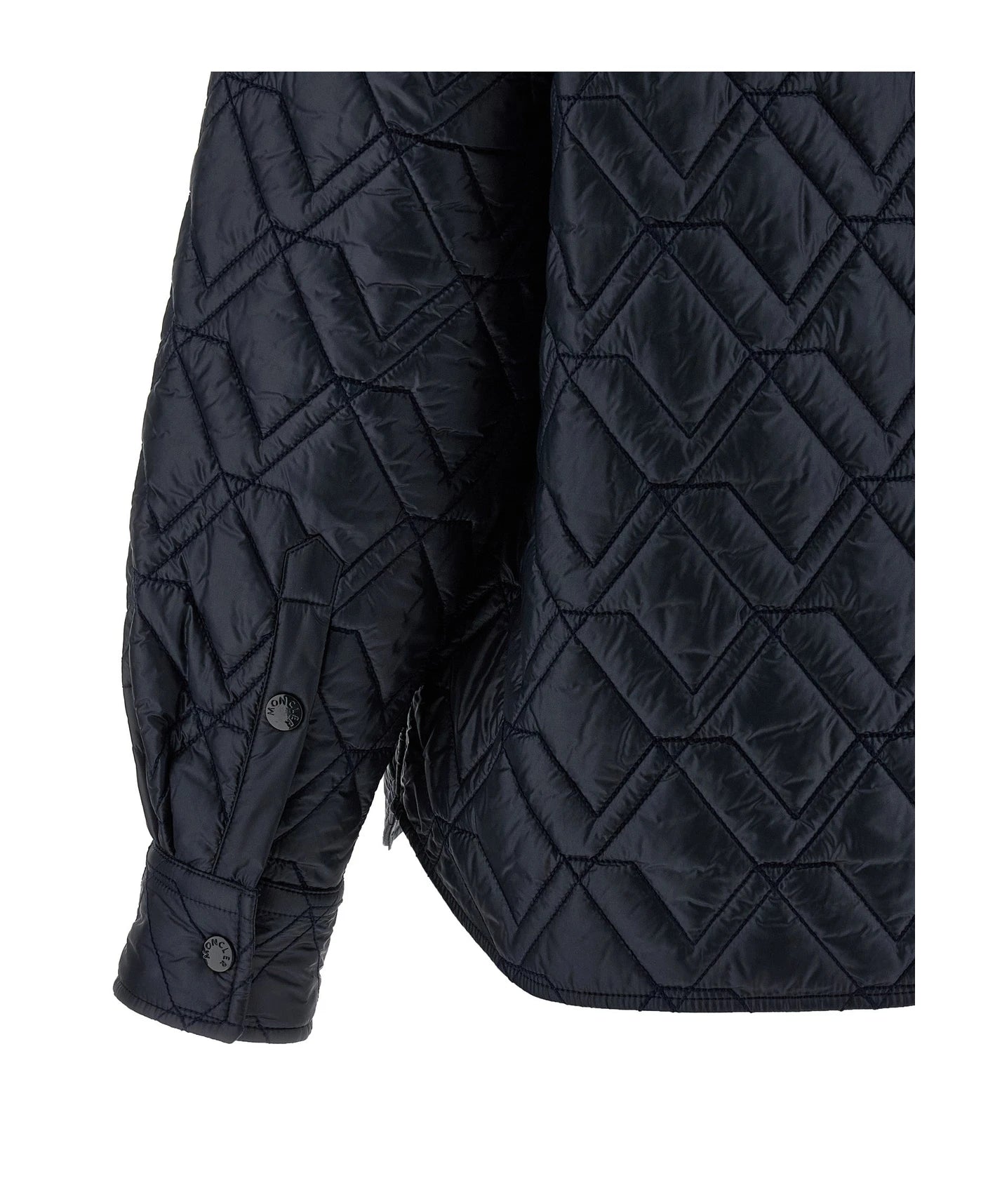 Moncler Puffer Jacket in blue, Polyamide — view 4