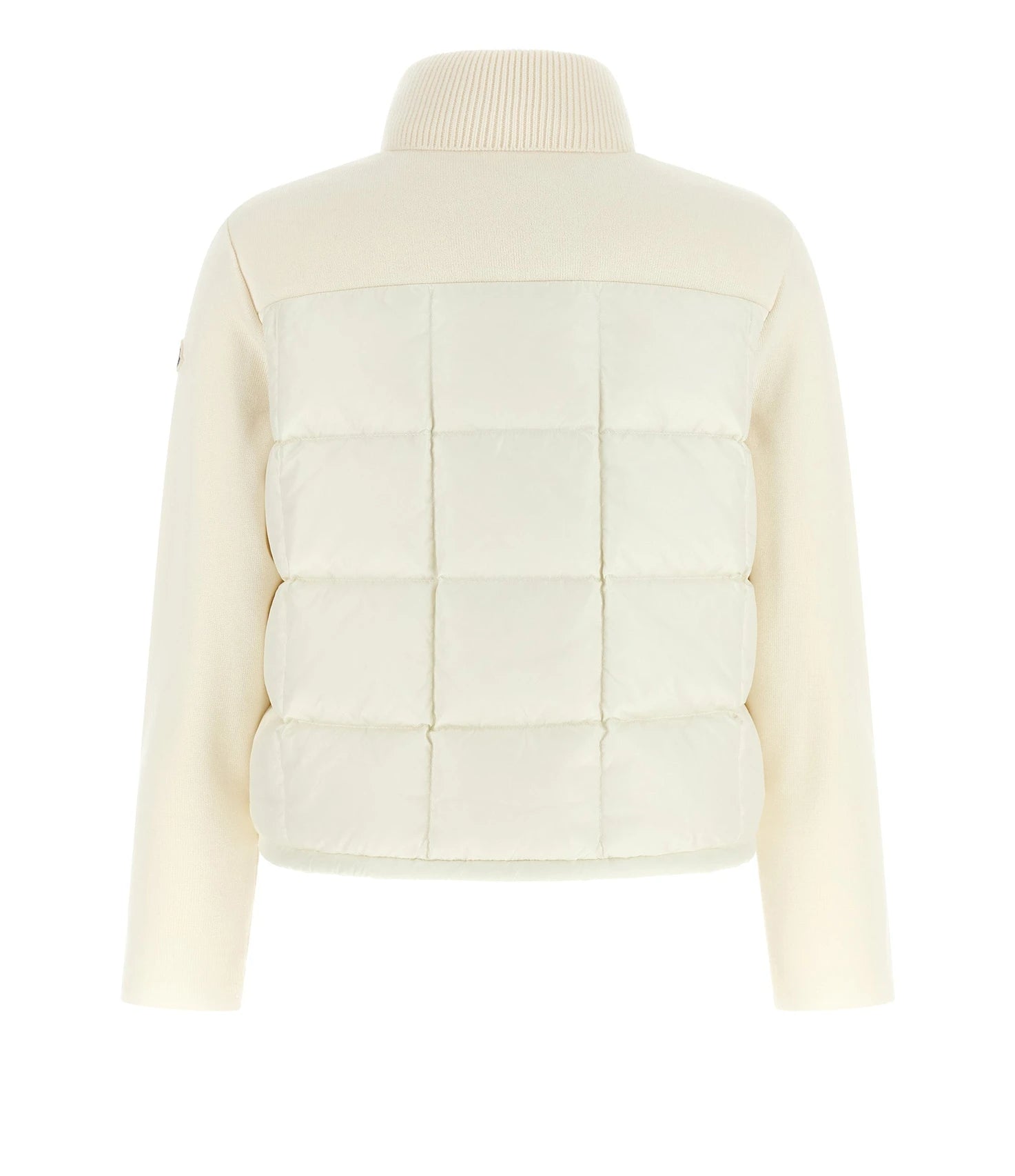 Moncler Puffer Jacket in white, Virgin Wool β view 2