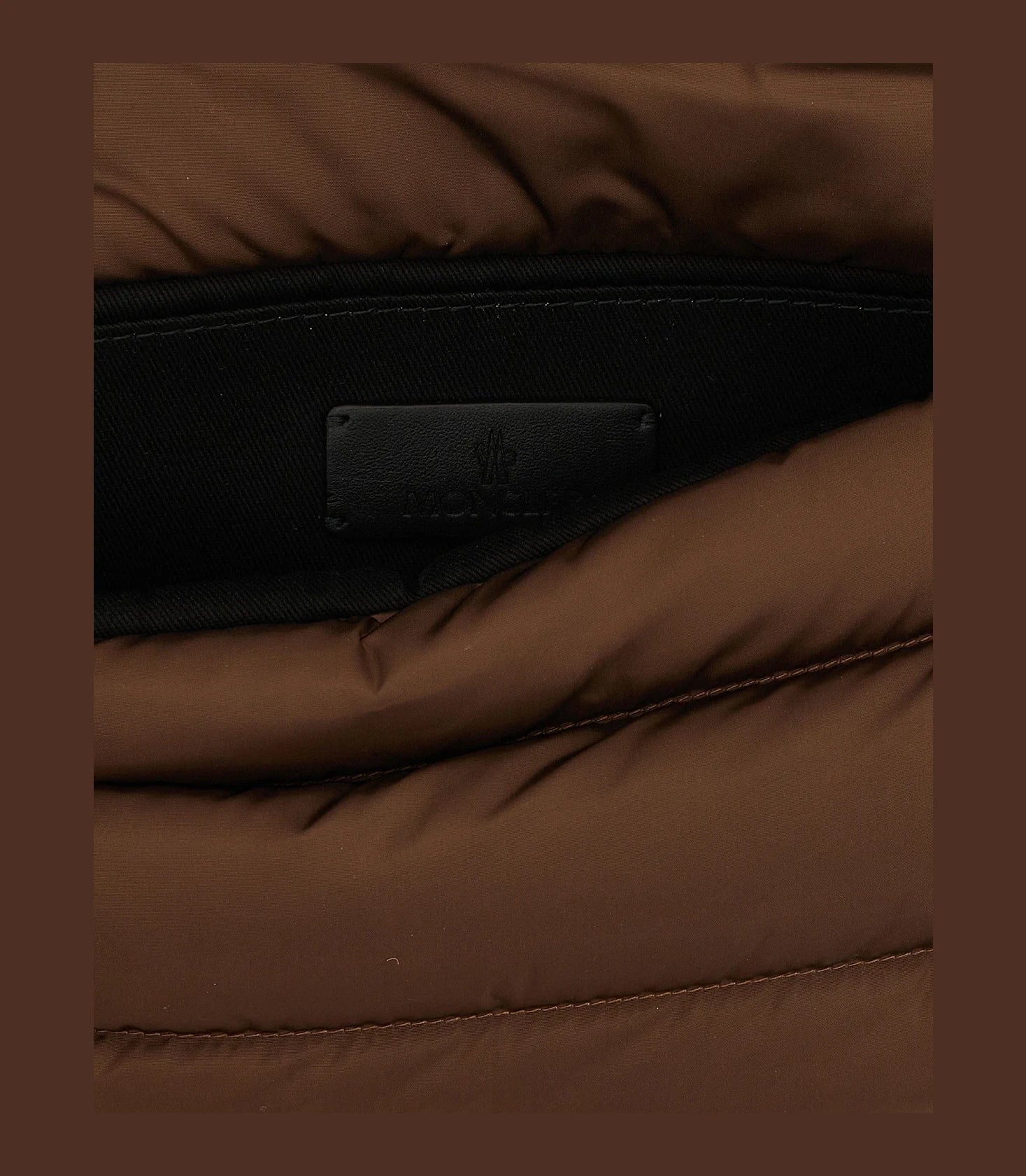 Moncler Shoulder Bag in brown, Polyamide — view 4
