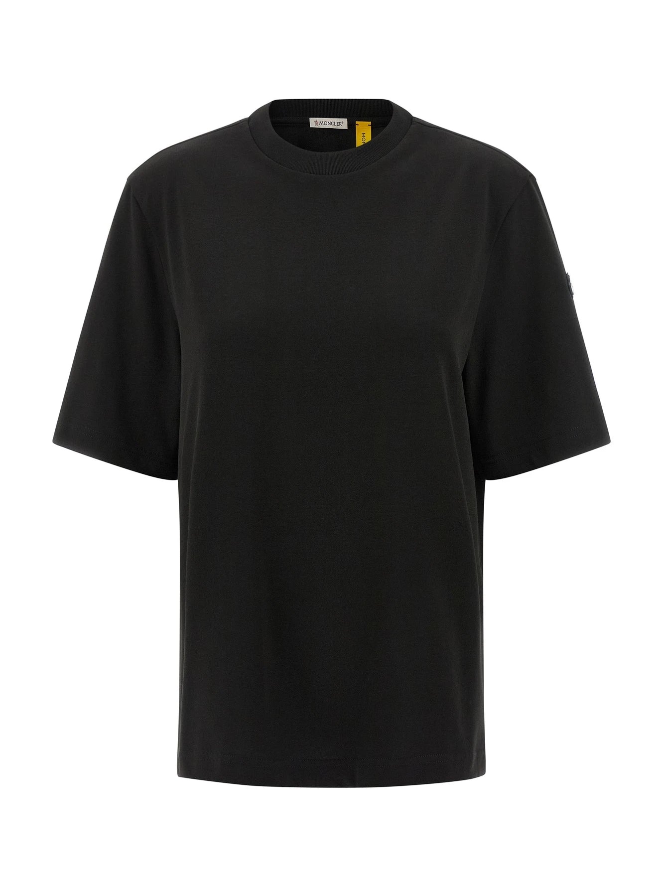 Moncler T-Shirt in black, Cotton