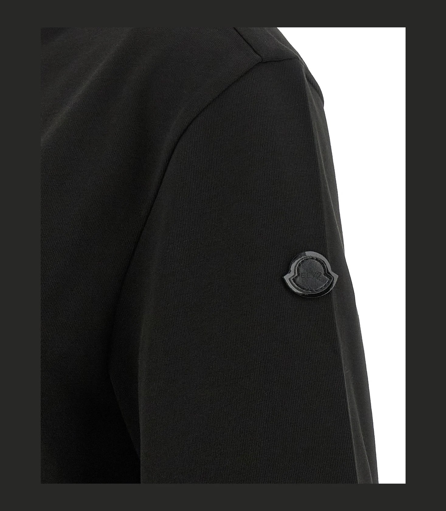 Moncler T-Shirt in black, Cotton — view 4