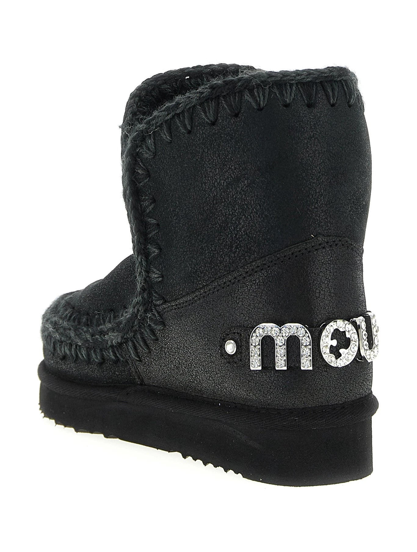 Mou Boots in black, Sheep Leather — view 3