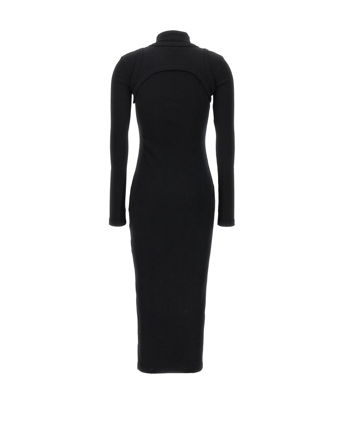Off-White Dresse in black, Cotton — view 2