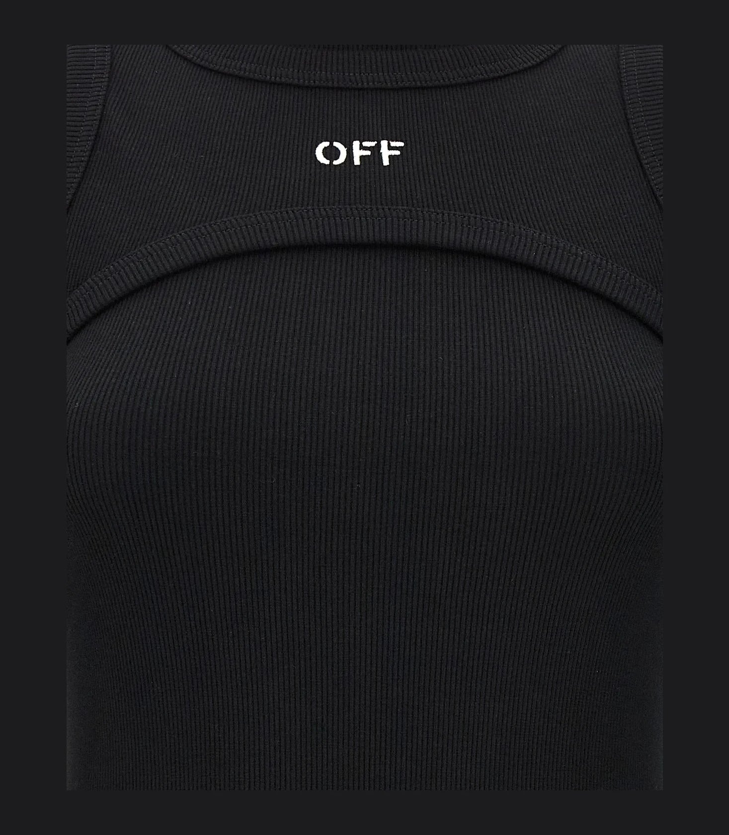 Off-White Dresse in black, Cotton — view 4