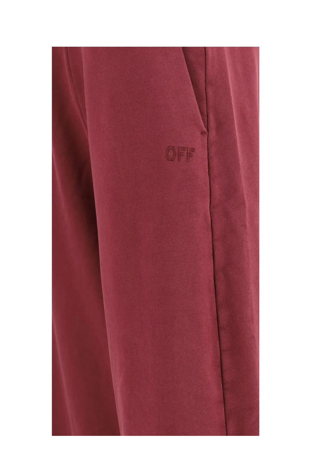 Off-White Jogger in purple, Cotton — view 3